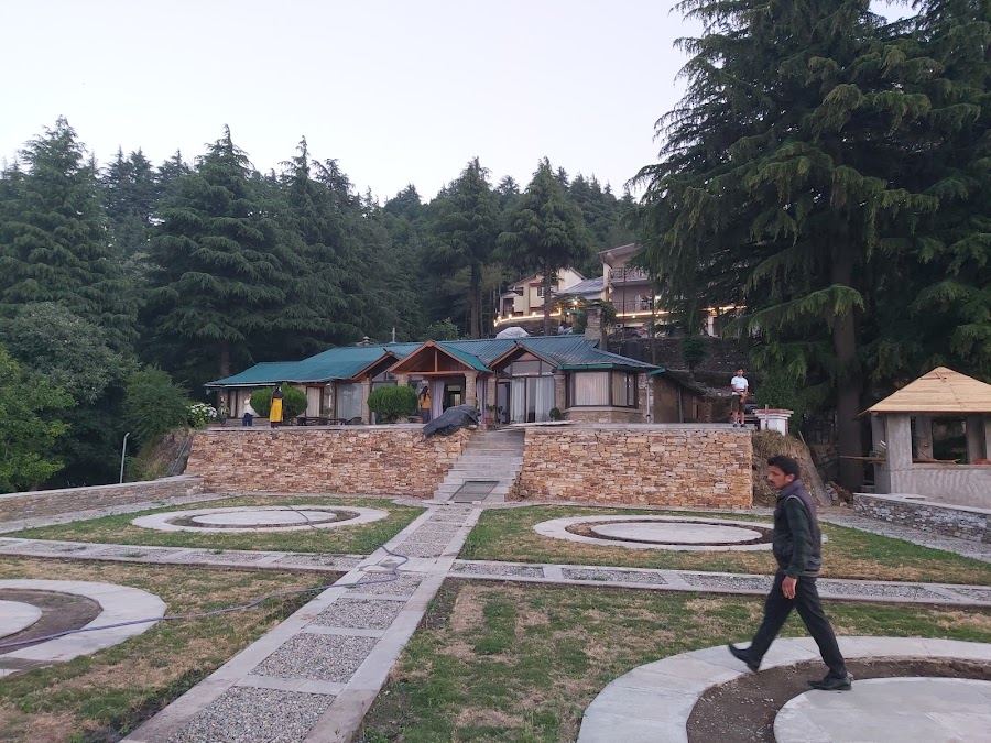 The KMVN tourist rest house at Mukteshwar, the state-run budget pick at Rs 1,800 to Rs 2,500 a night near the Mukteshwar temple