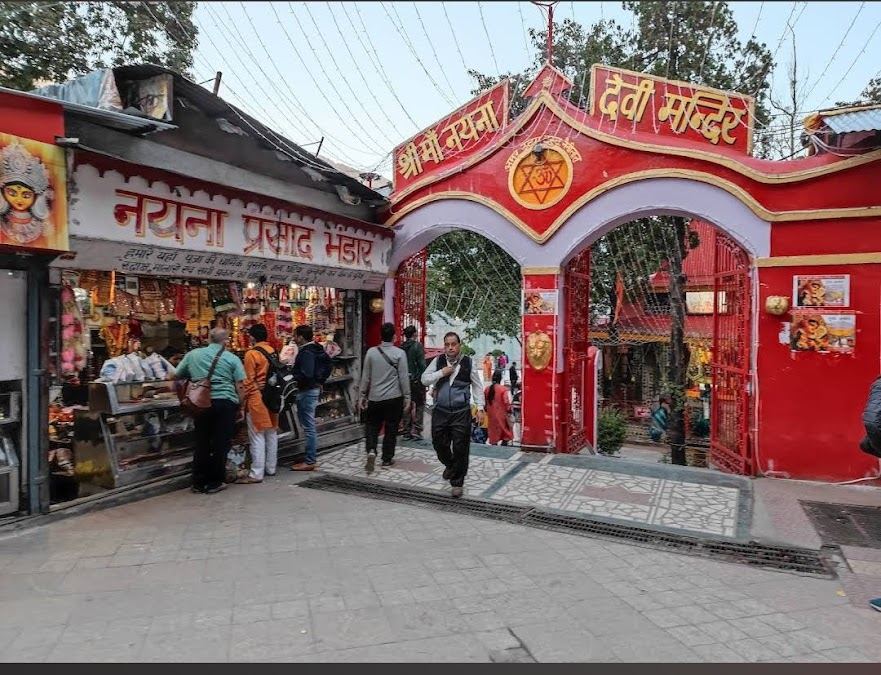 Shoppers at a Bhotia traders market in the Kumaon region, representative of the Bhotia Bazaar handicrafts and food street in Haldwani
