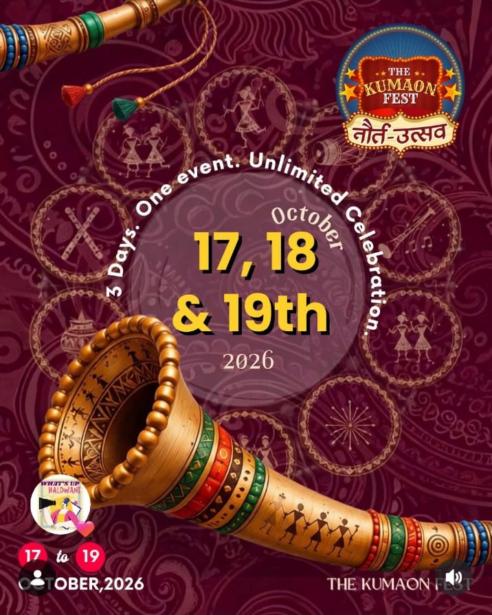 Poster for The Kumaon Fest Naurt Utsav, 17, 18 and 19 October 2026