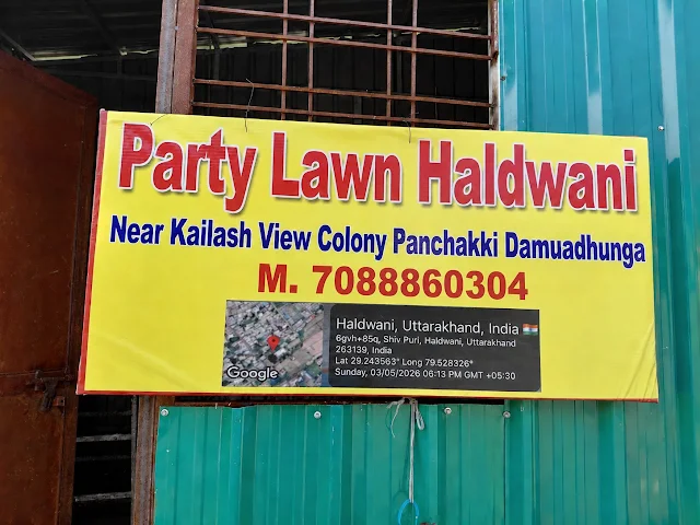 Party Lawn Haldwani, Pilikothi, हल्द्वानी